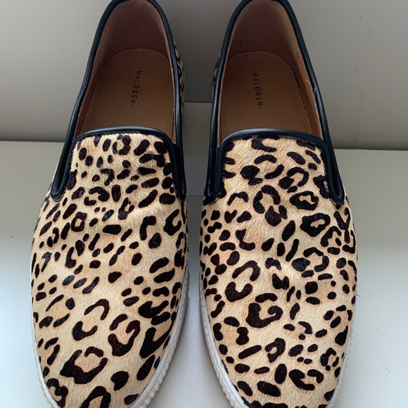 Halogen size 12 loafers made from real calf hair - Picture 2 of 7